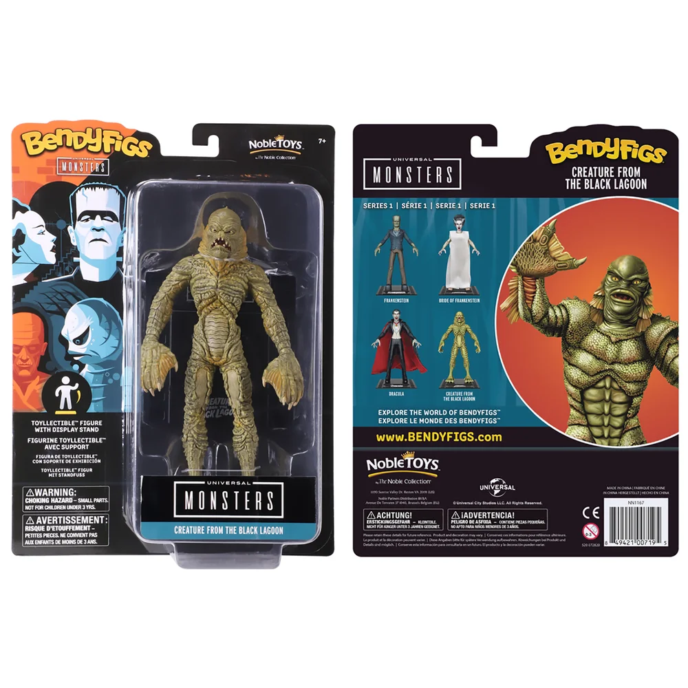 Universal Monsters Creature from the Black Lagoon Bendyfig Image 1