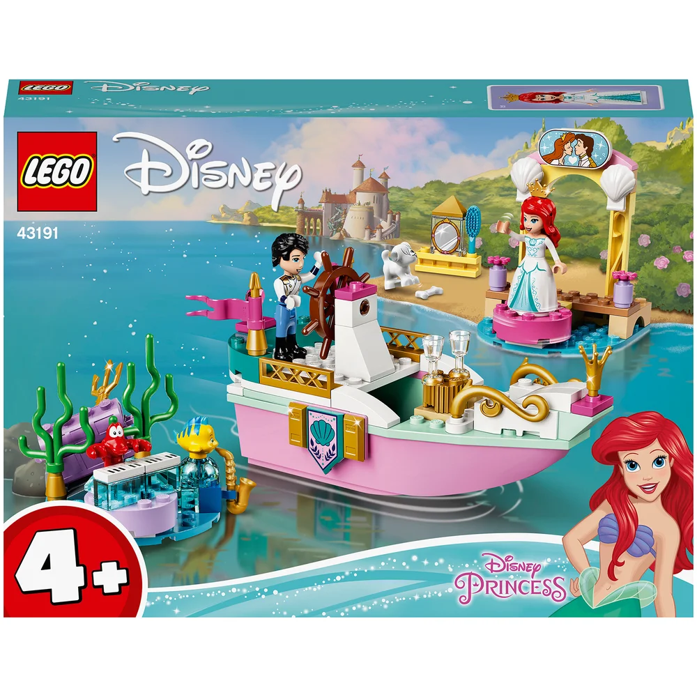 LEGO Disney Princess: Ariel’s Celebration Boat Toy (43191) Image 1