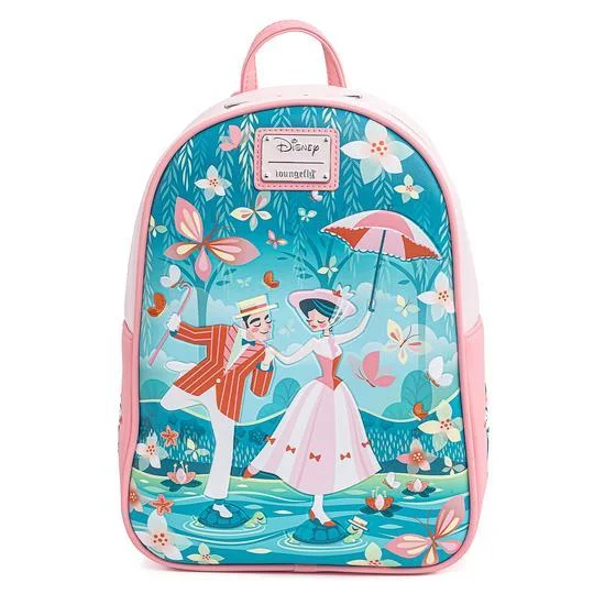 Loungefly Disney Mary Poppins Jolly Holiday Mini Backpack Image 1