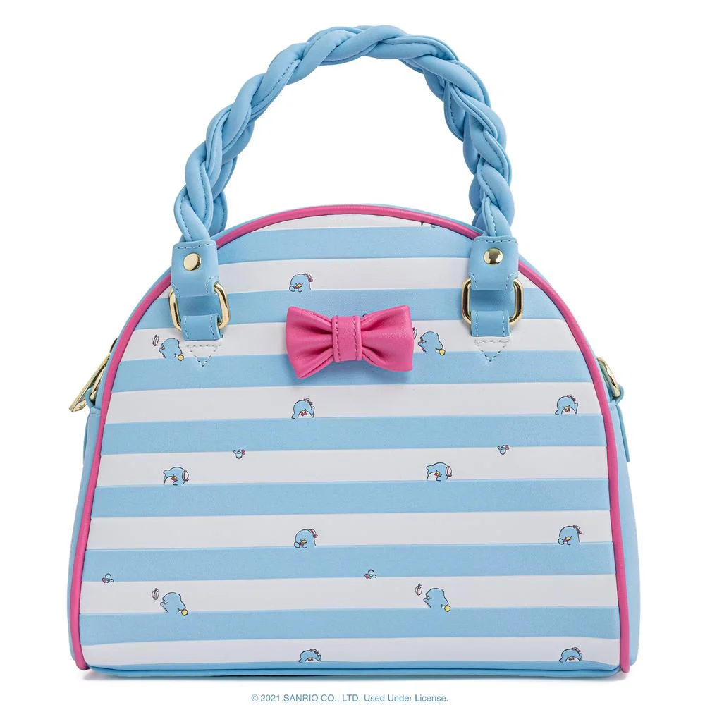 Loungefly Sanrio Tuxedo Sam Striped Crossbody Bag Image 1