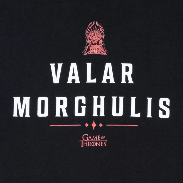 Game of Thrones Valar Morghulis Men's T-Shirt - Black