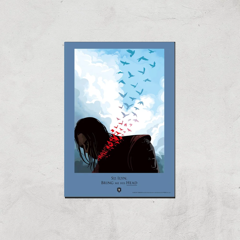 Game of Thrones Bring Me His Head Giclee Art Print - A4 - Print Only Image 1