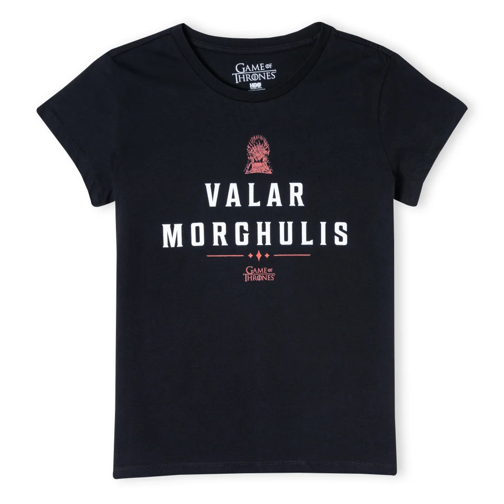 Game of Thrones Valar Morghulis Women's T-Shirt - Black - XS - Black Image 1