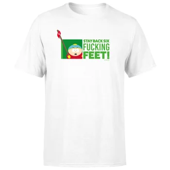 South Park Cartman Six Feet Men's T-Shirt - White