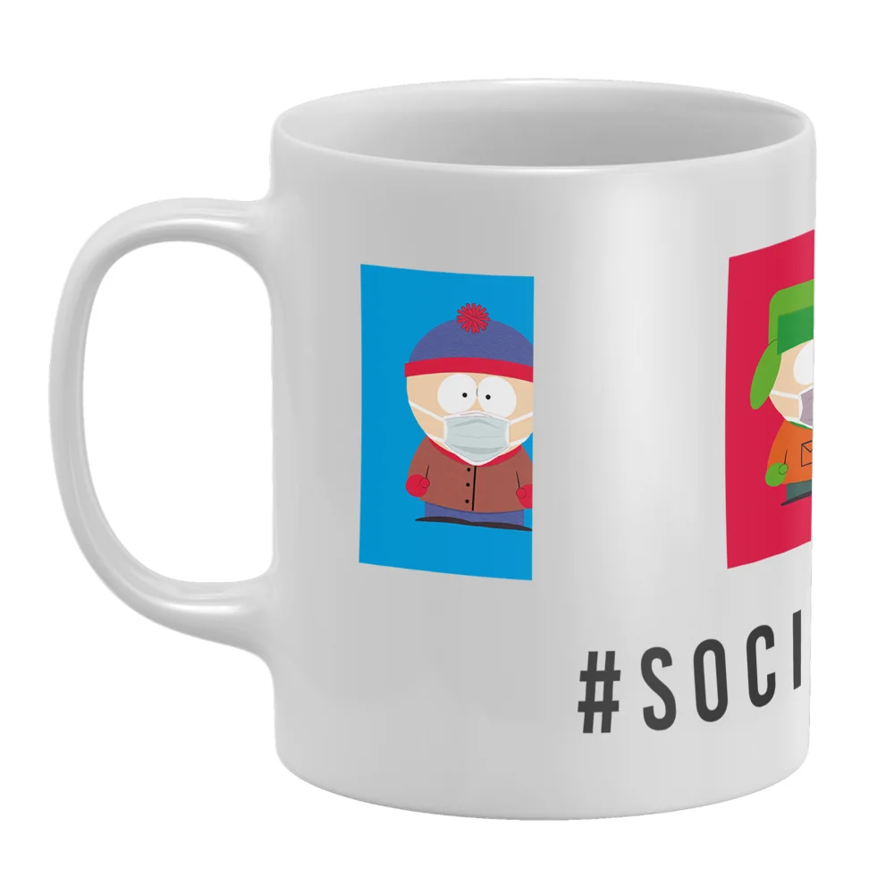 South Park Social Distancing Mug Image 1