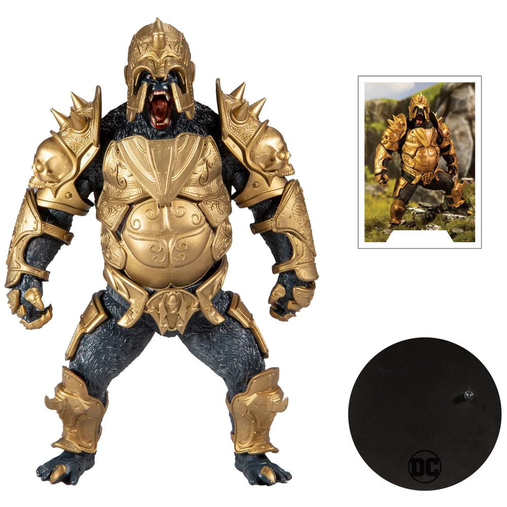 McFarlane DC Gaming 7" Figures Wv3 - Gorilla Grod Action Figure Image 1
