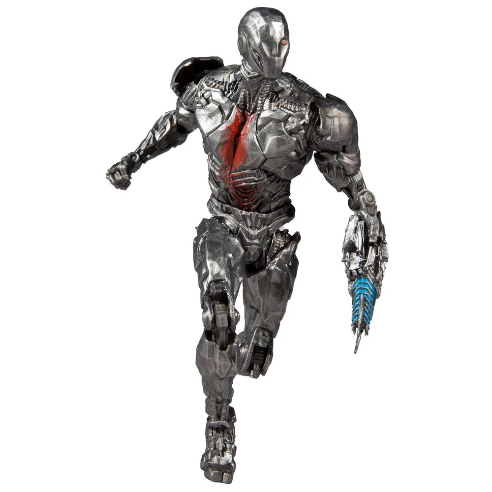 McFarlane DC Justice League Movie 7" Figures - Cyborg (Helmet) Action Figure Image 1