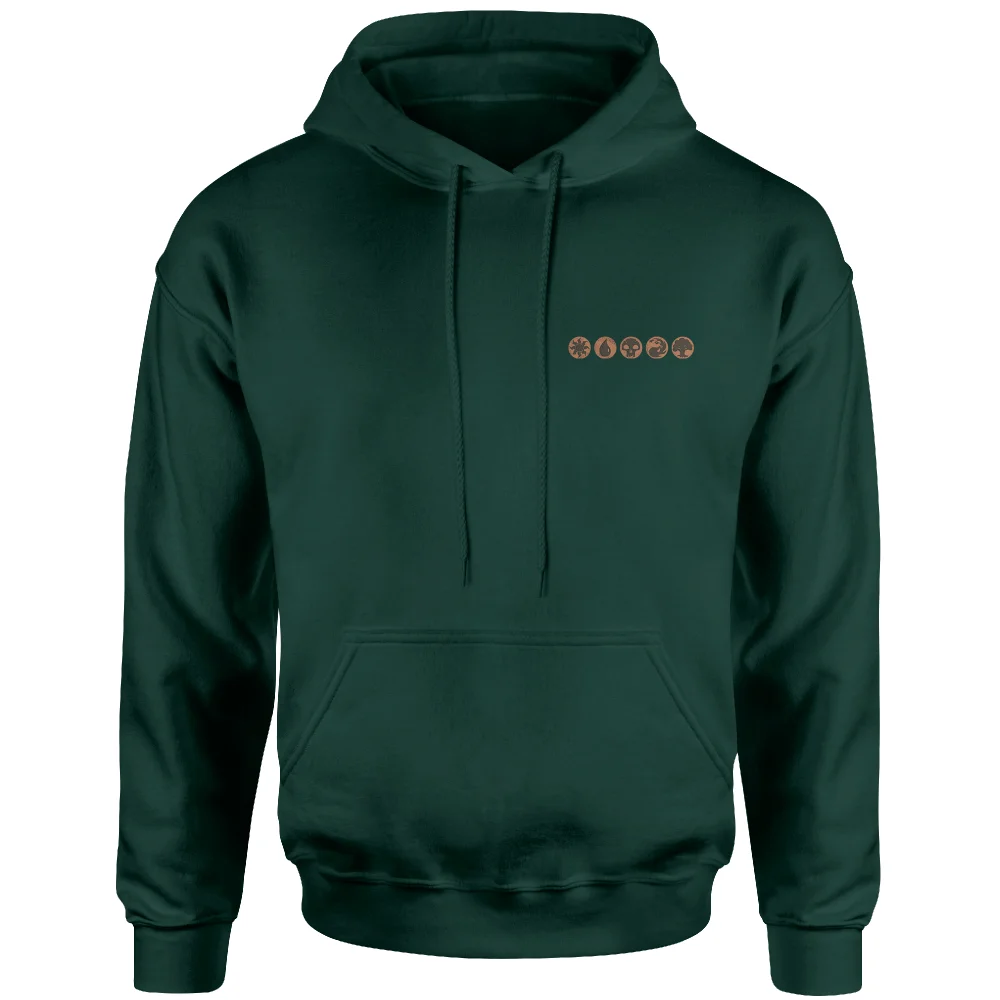 Magic: the Gathering Deck Master Unisex Hoodie - Forest Green - S Image 1
