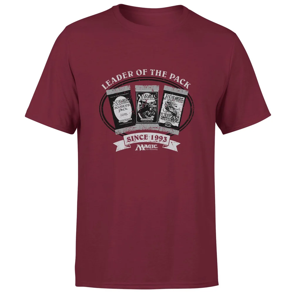 Magic: the Gathering Leader Of The Pack Men's T-Shirt - Burgundy - S Image 1