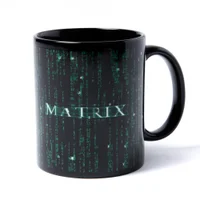 The Matrix Code Mug - Black - undefined undefined