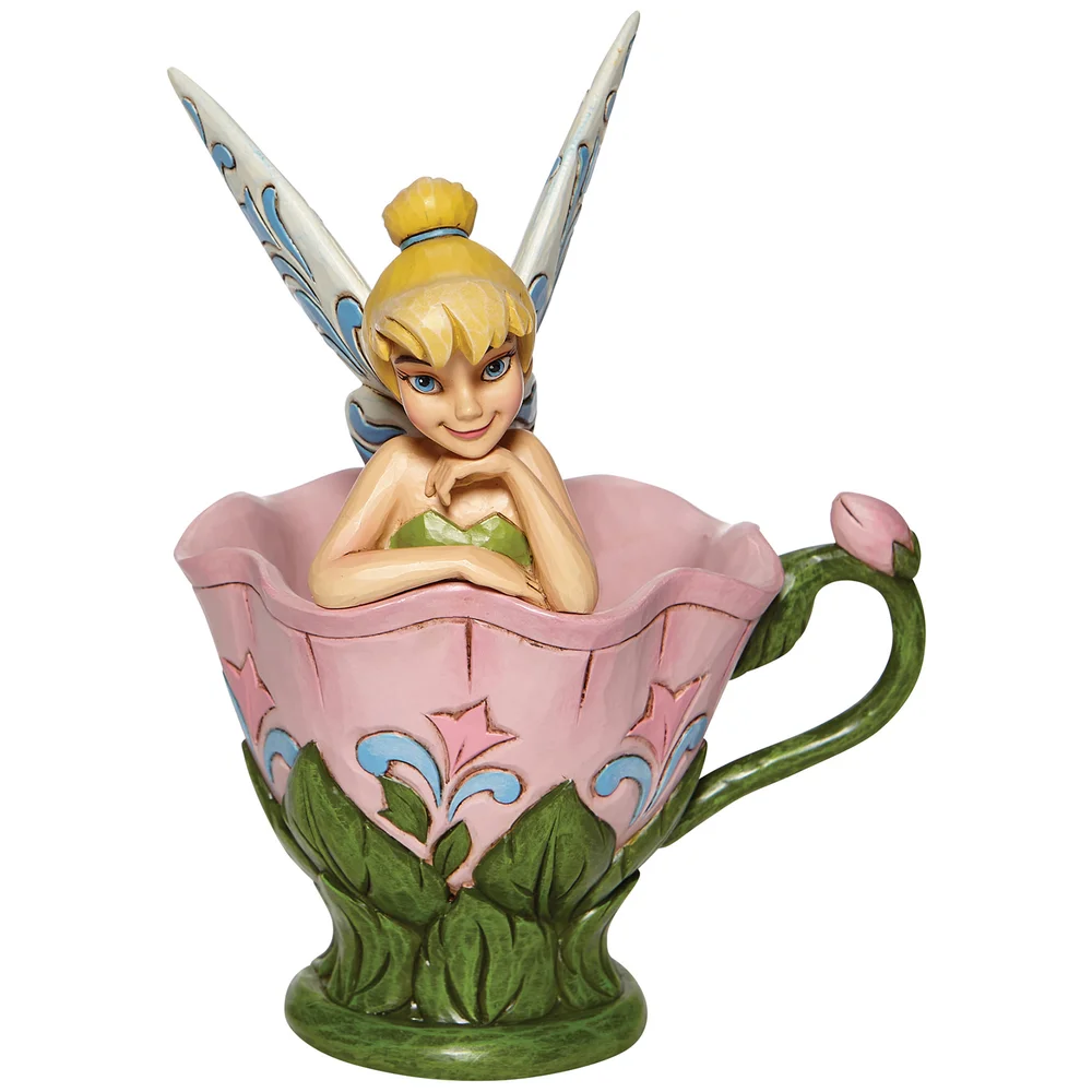 Disney Tinkerbell Sitting In A Flower Image 1