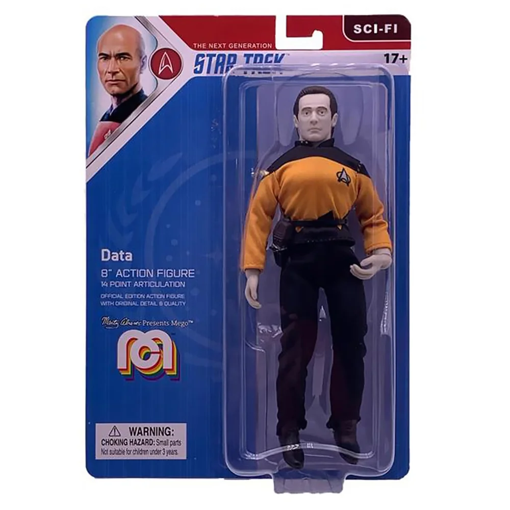 Mego 8" Figure - Star Trek - Data Image 1