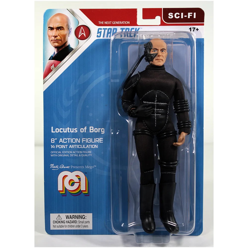 Mego 8" Figure - Star Trek Locutus Image 1