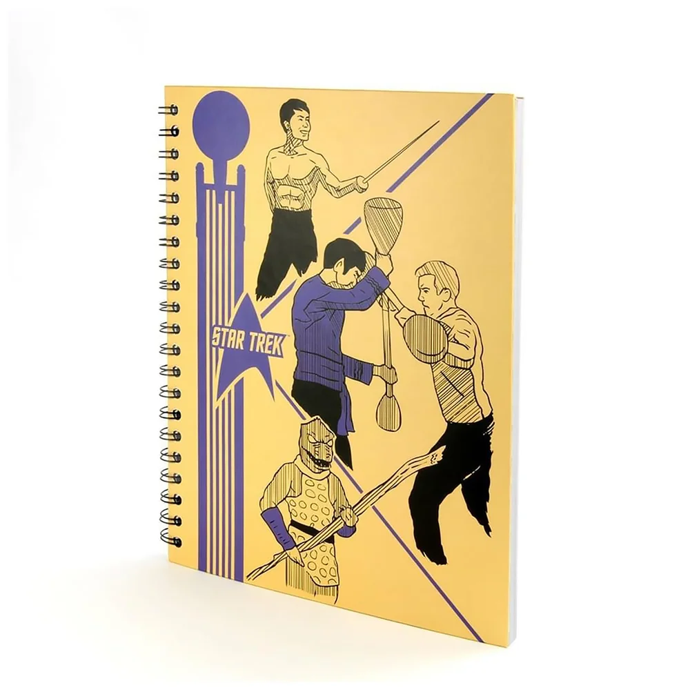 Coop Star Trek School Folder Notebook Hardcover Image 1