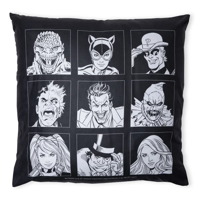 Batman Villains Icon Cushion Square Cushion