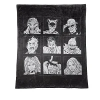 Batman Villains Icon Fleece Blanket