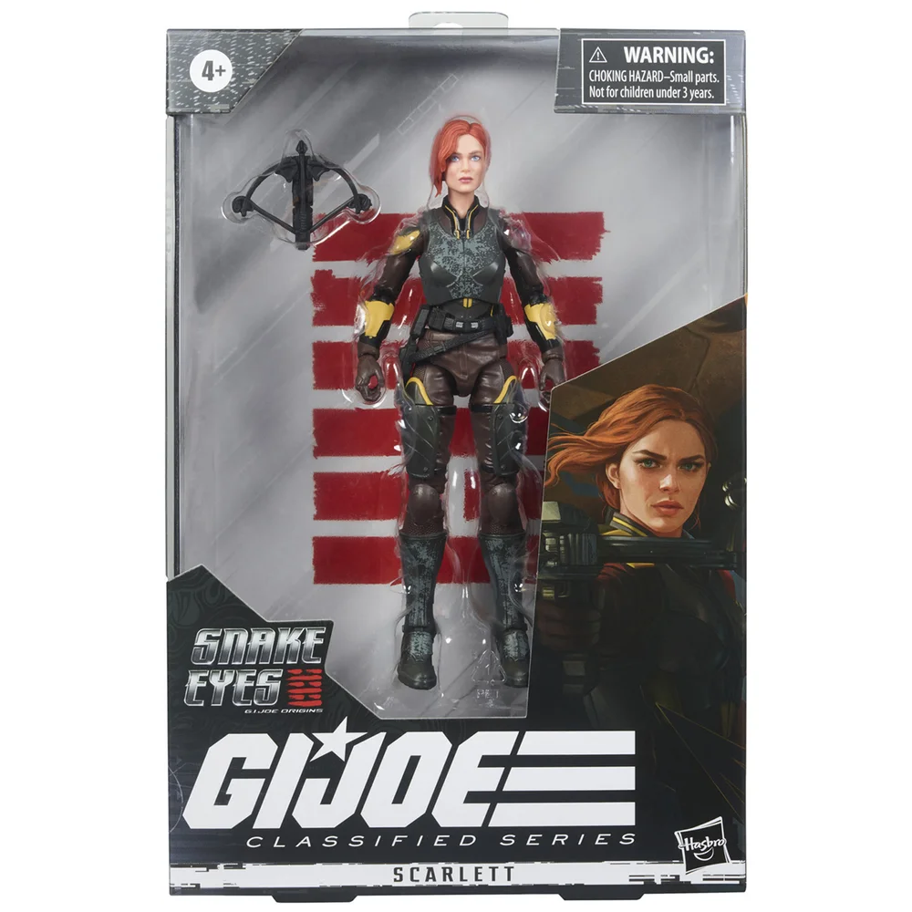 Hasbro G.I. Joe Classified Series Snake Eyes: G.I. Joe Origins Scarlett Action Figure Image 1