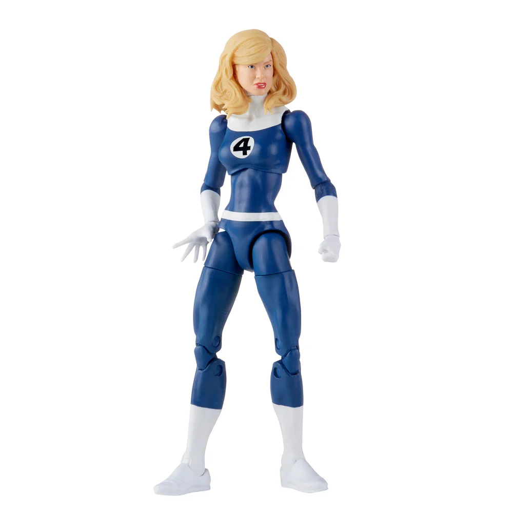 Hasbro Marvel Legends Series Retro Fantastic Four Marvel's Invisible Woman Action Figure Image 1