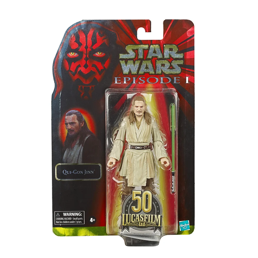 Hasbro Star Wars The Black Series Qui-Gon Jinn Action Figure Image 1