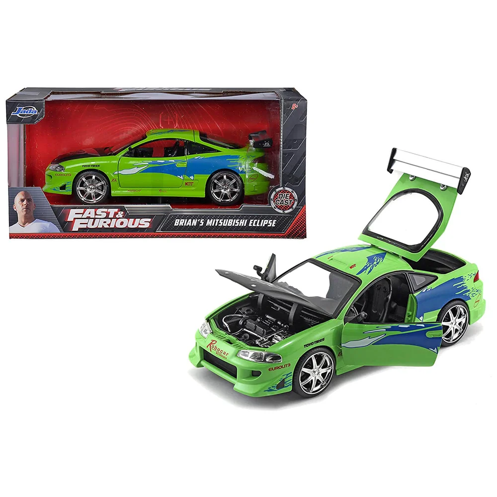 Jada Toys Fast & Furious 1995 Mitsubishi Eclipse 1:24 Image 1