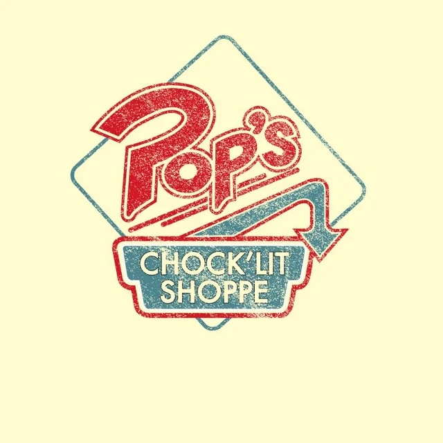 Riverdale Pop's Choclit Shop Unisex T-Shirt - White Vintage Wash