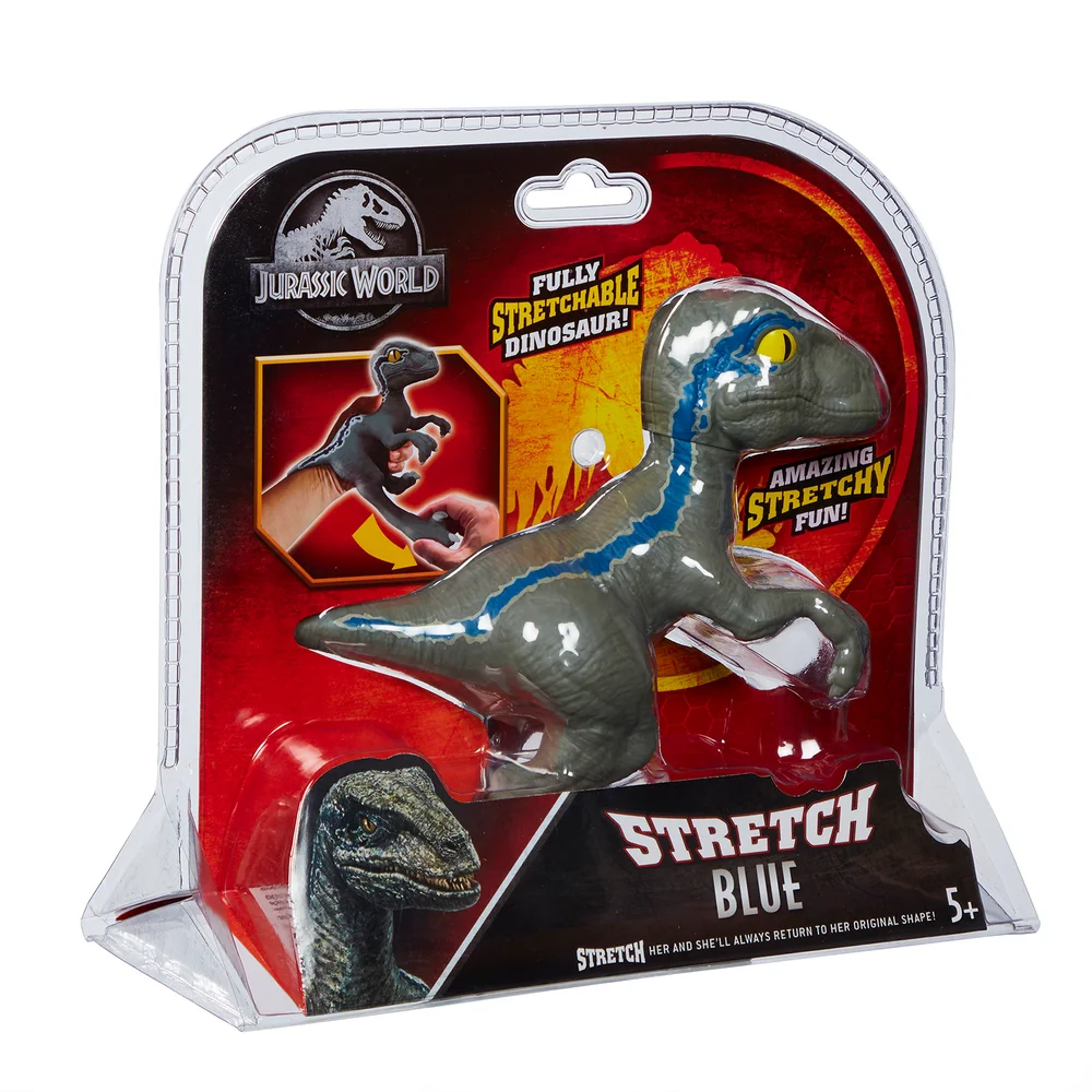 Jurassic World - Stretch Blue Dinosaur Figure Image 1