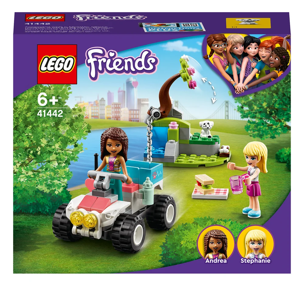 LEGO Friends: Vet Clinic Rescue Buggy Quad Bike Playset (41442) Image 1