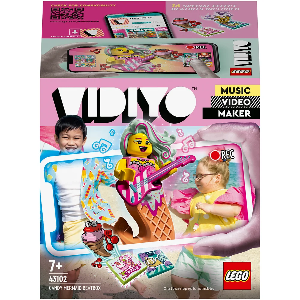 LEGO VIDIYO Candy Mermaid BeatBox Music Video Maker Toy (43102) Image 1