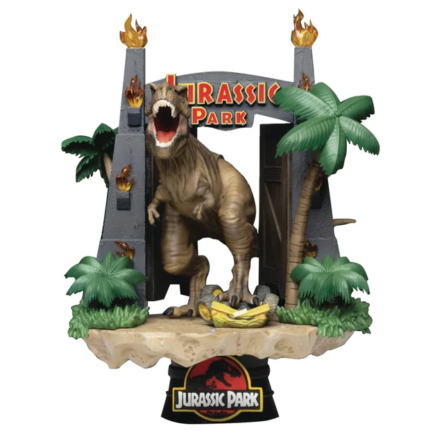 Beast Kingdom Jurassic Park Park Gate D-Stage Diorama