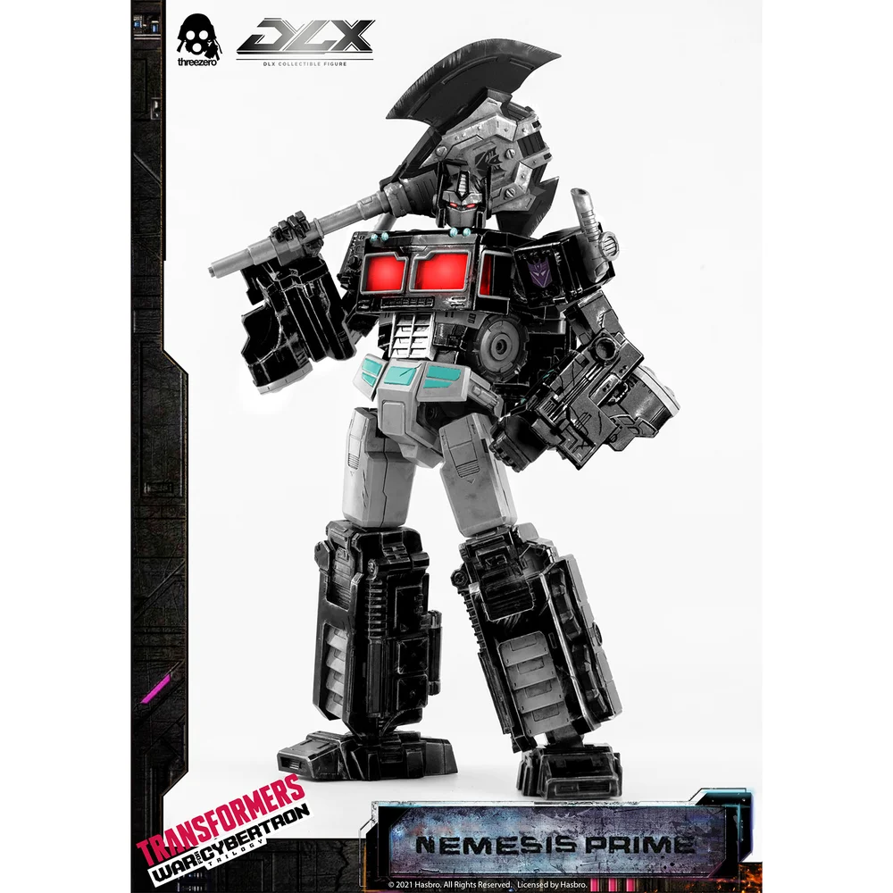 ThreeZero Transformers: War For Cybertron DLX Collectible Figure - Nemesis Prime Image 1