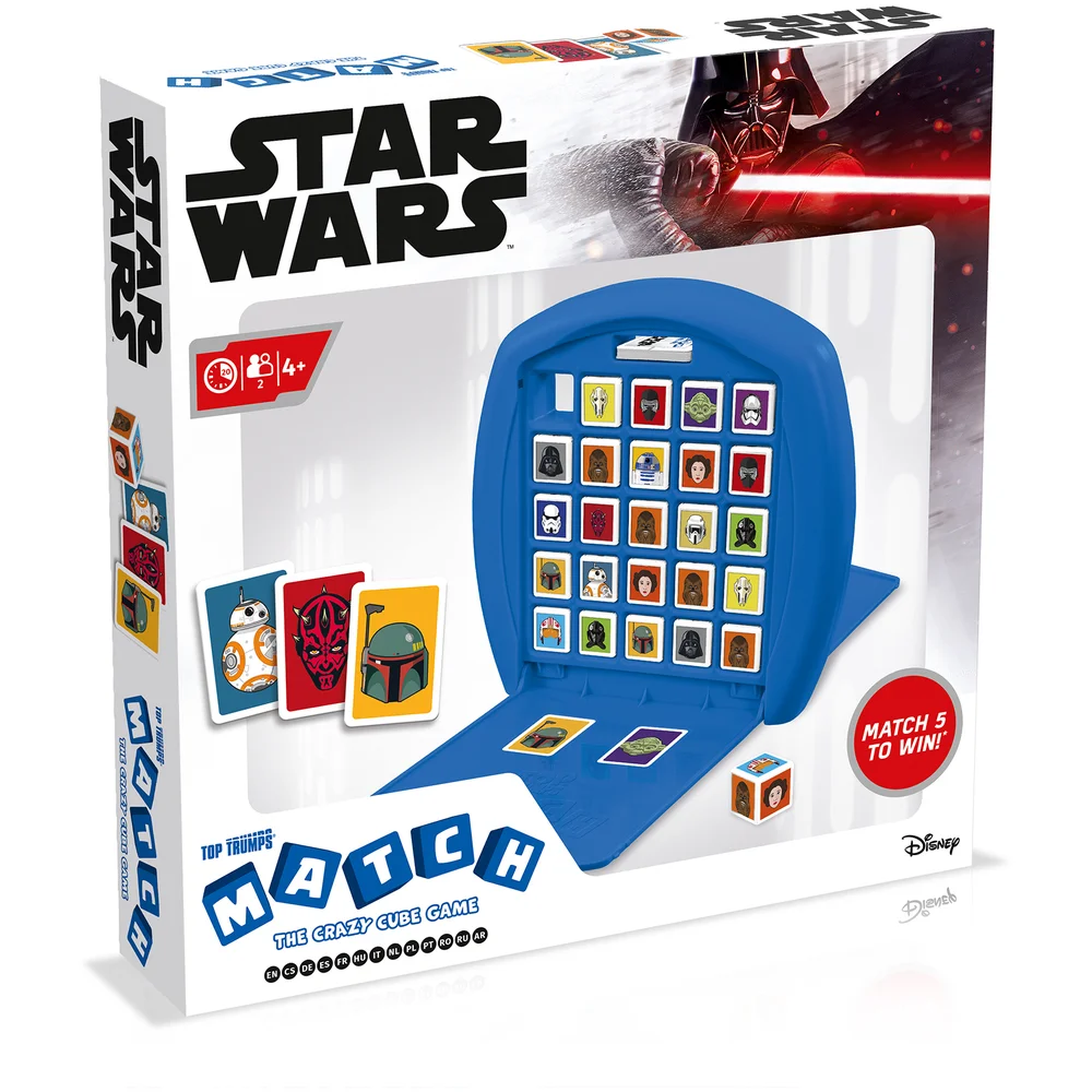 Star Wars Top Trumps Match Board Game Image 1
