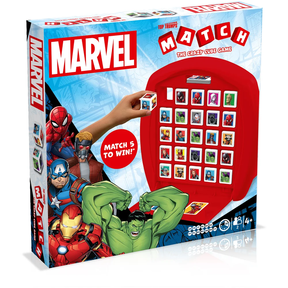 Marvel Top Trumps Match Board Game Image 1