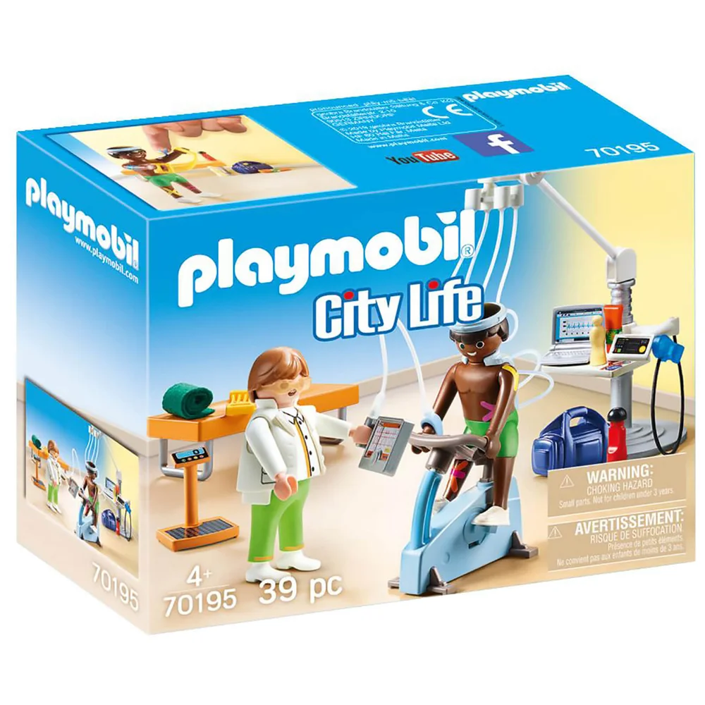 Playmobil City Life Hospital Physiotherapist (70195) Image 1