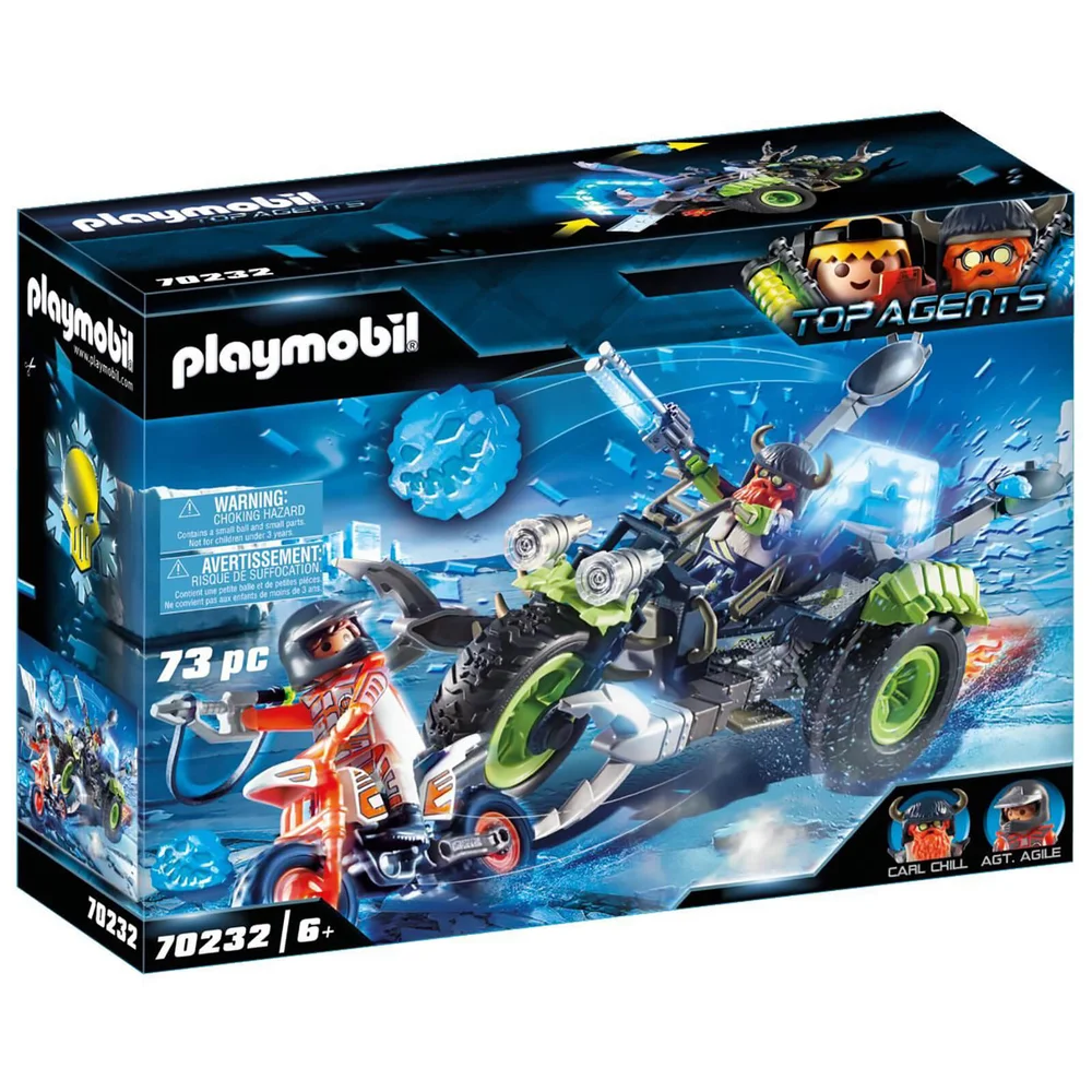 Playmobil Top Agents V Arctic Rebels Ice Trike (70232) Image 1