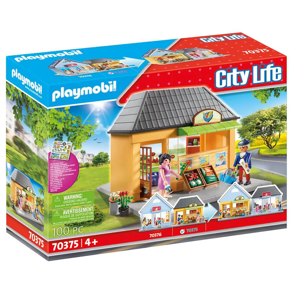 Playmobil City Life My Little Town My Supermarket (70375) Image 1