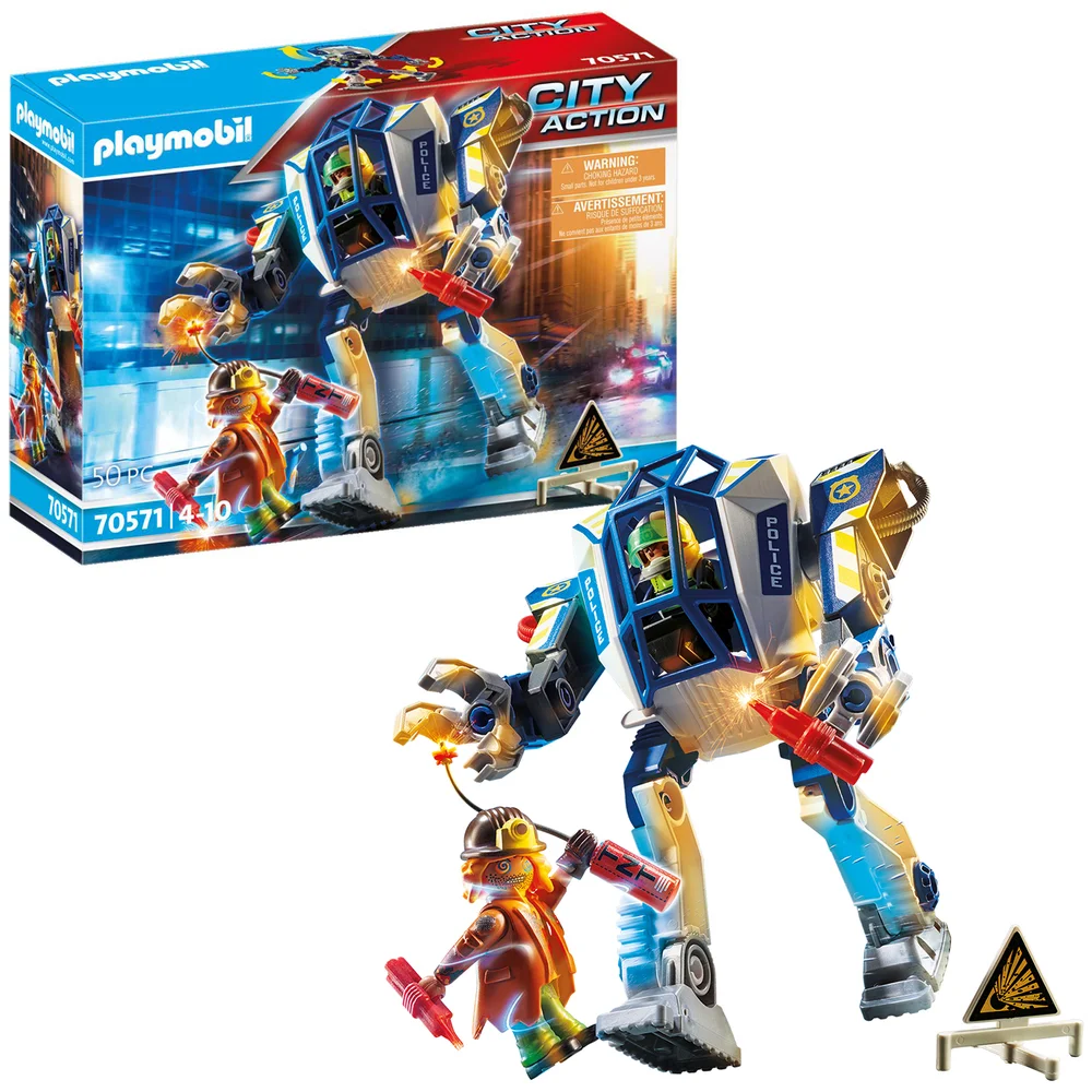 Playmobil City Action Police Special Operations Police Robot (70571) Image 1