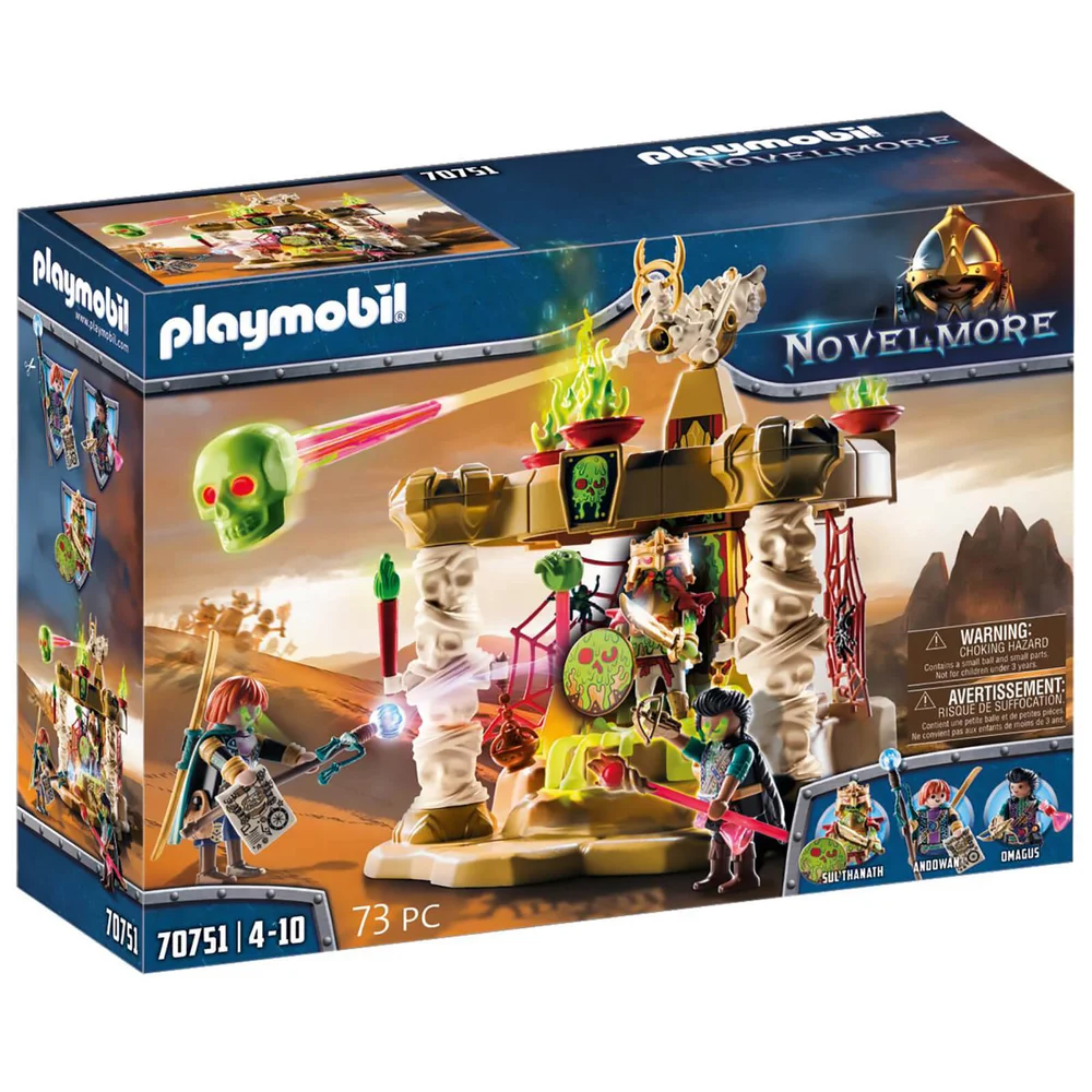 Playmobil Novelmore Knights Sal'ahari Sands - Skeleton Army Temple (70751) Image 1