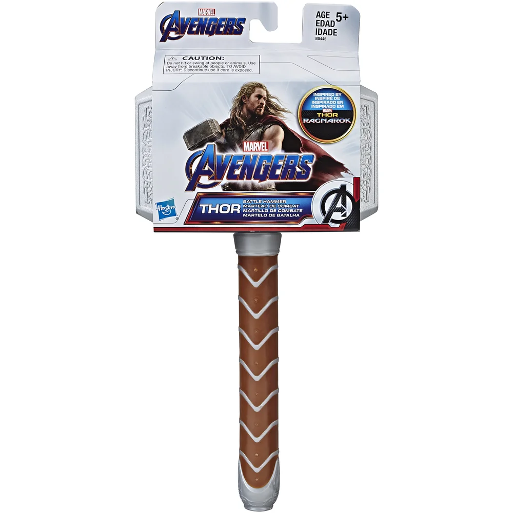 Hasbro Marvel Avengers - Thor Battle Hammer Mjolnir Toy Image 1