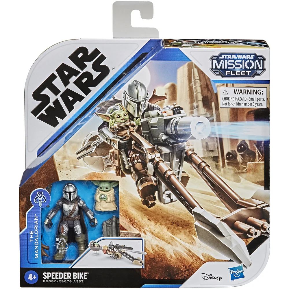 Hasbro Star Wars Mission Fleet The Mandalorian Battle for the Bounty Action Figure Image 1