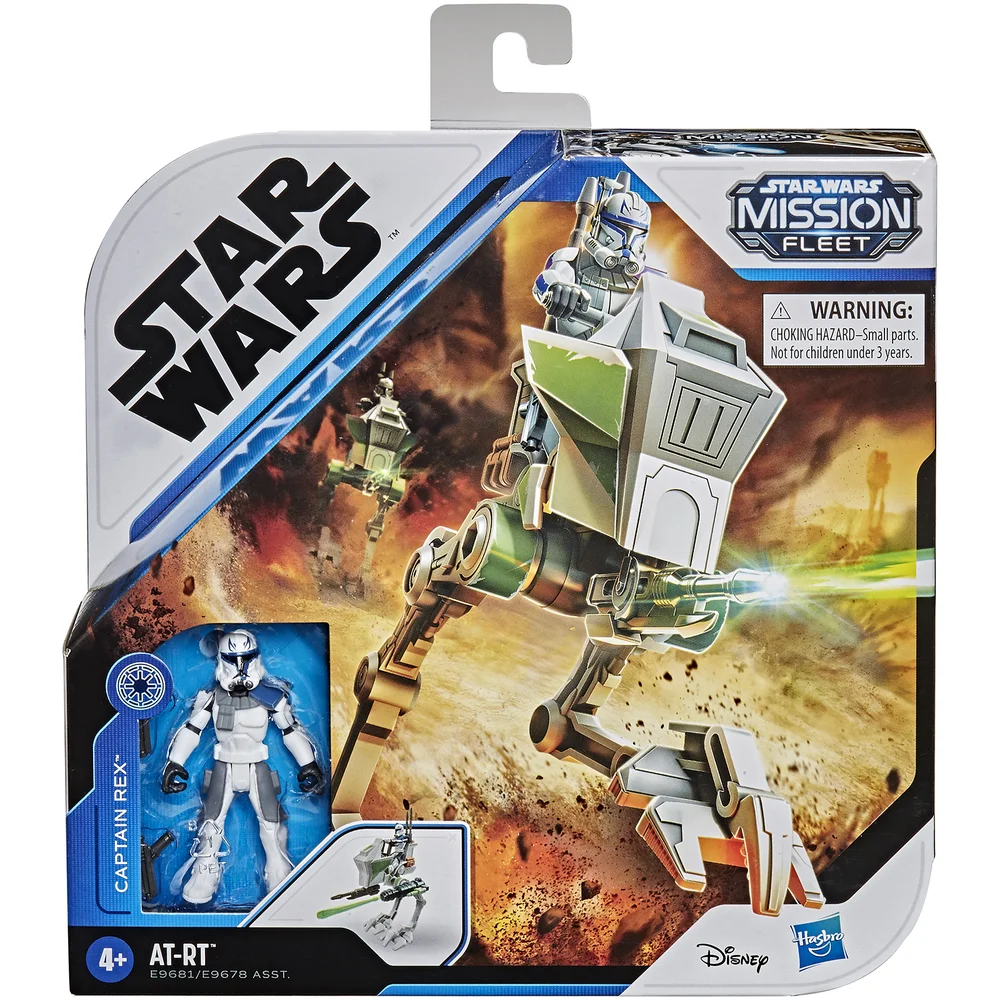 Hasbro Star Wars Mission Fleet Captain Rex Clone Action Figure Image 1
