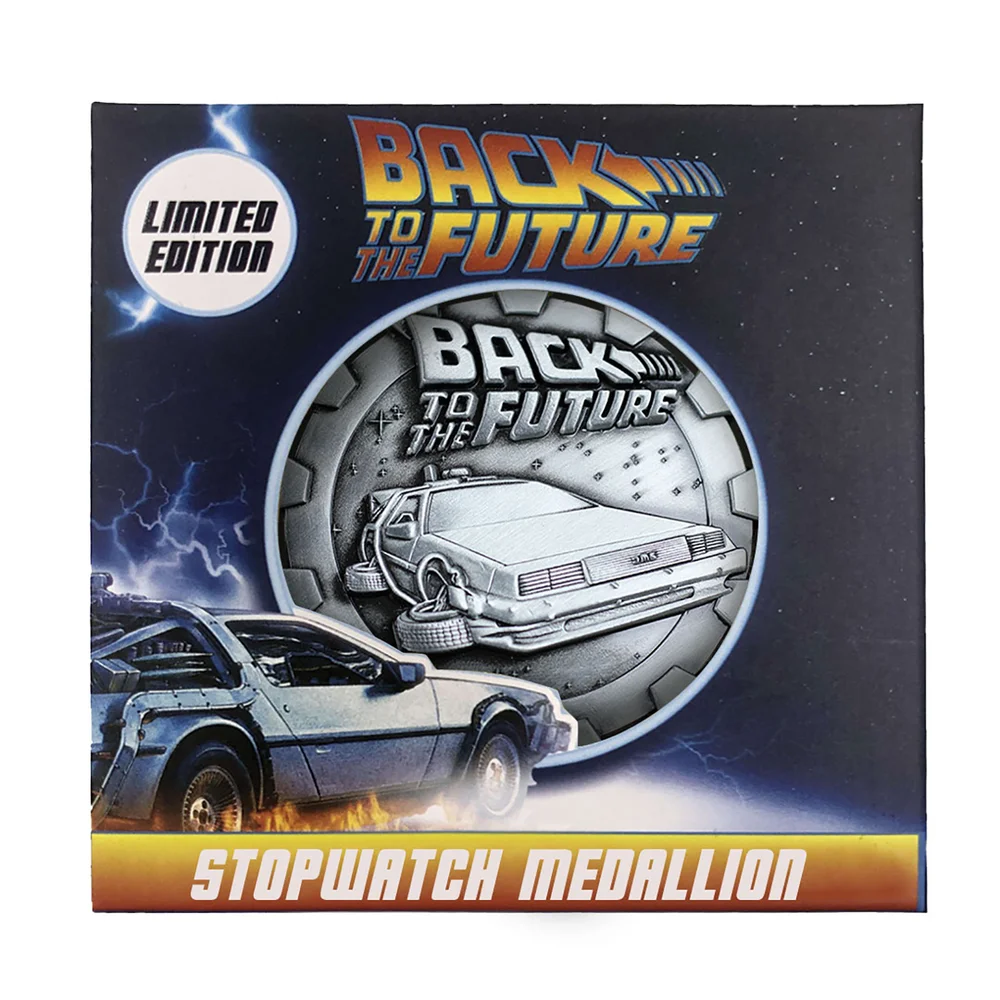 Back to the Future Stopwatch Limited Edition Medallion Image 1