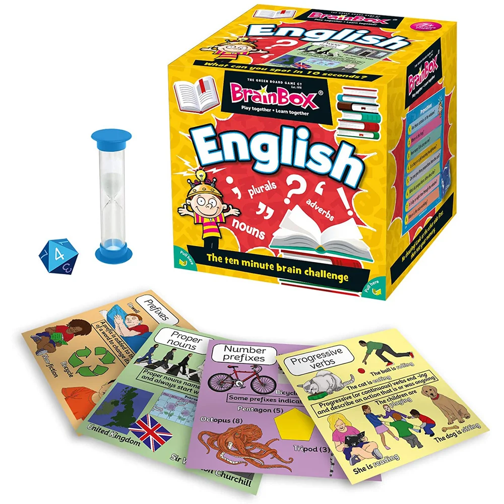 BrainBox Card Game - English Edition Refresh (55 cards) Image 1
