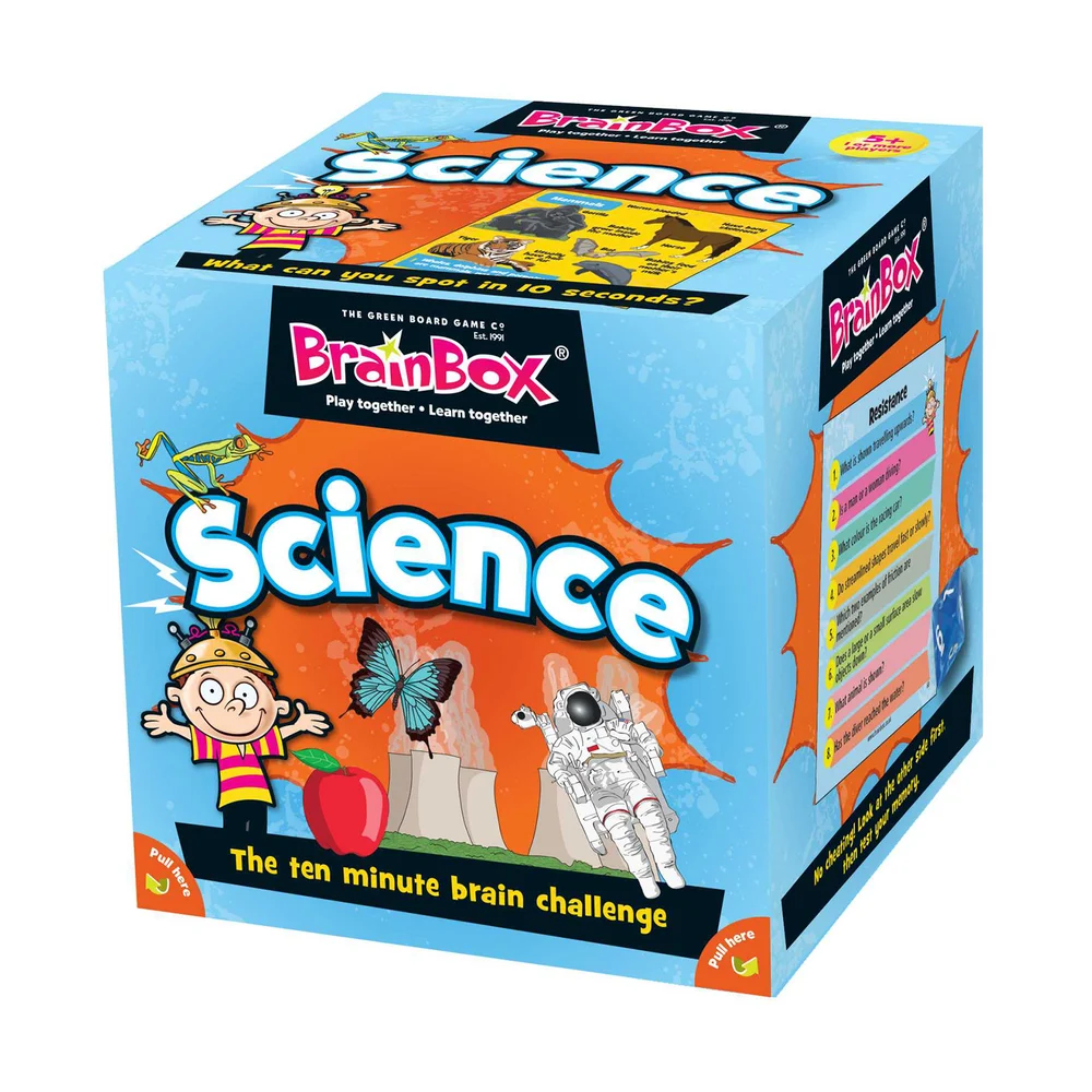 BrainBox Card Game - Science Edition Refresh (55 cards) Image 1