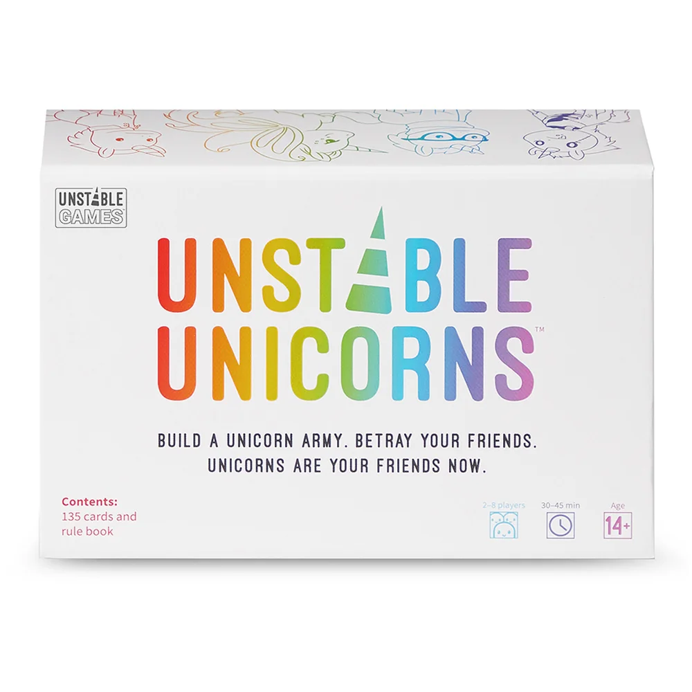 Unstable Unicorns NSFW Base Card Game Image 1