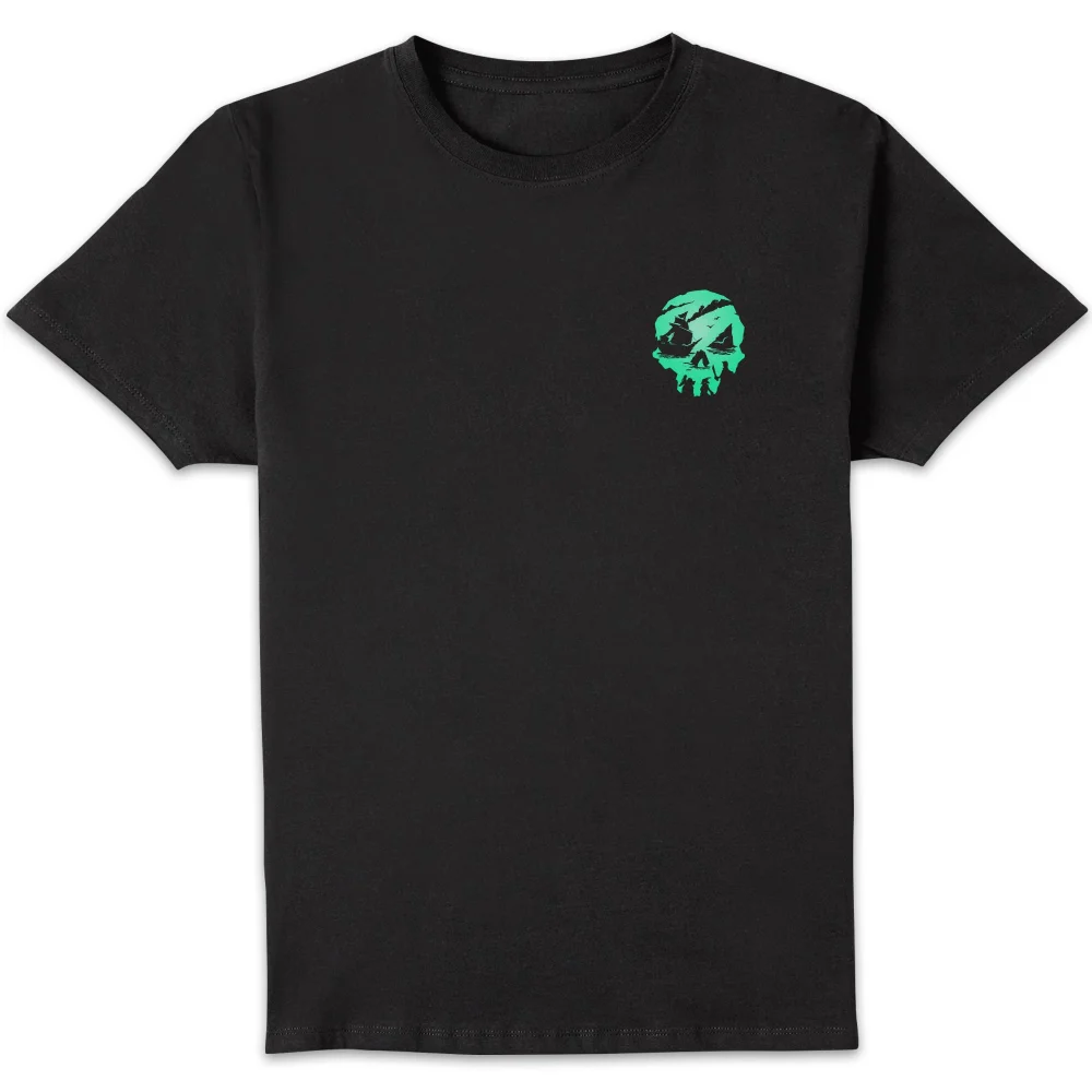 Sea Of Thieves Pocket Skull Unisex T-Shirt - Black - S - Black Image 1