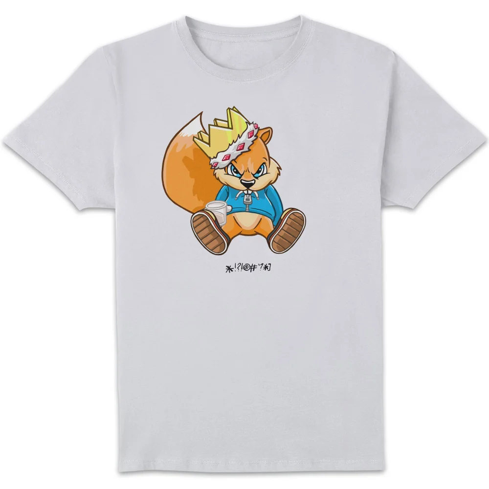 Conker Body Graffiti Unisex T-Shirt - White - S - White Image 1