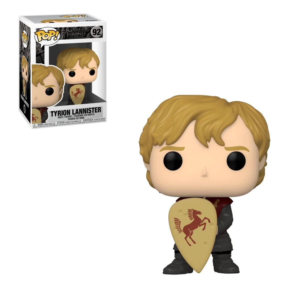 Game of Thrones Tyrion Lannister with Shield Funko Pop! Vinyl Image 1