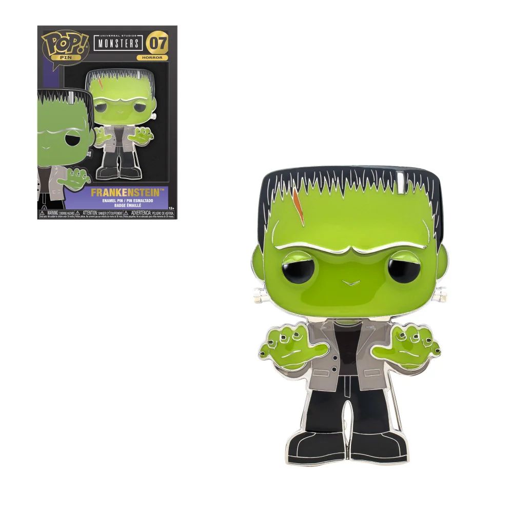 Universal Monsters Frankenstein Funko Pop! Pin Image 1