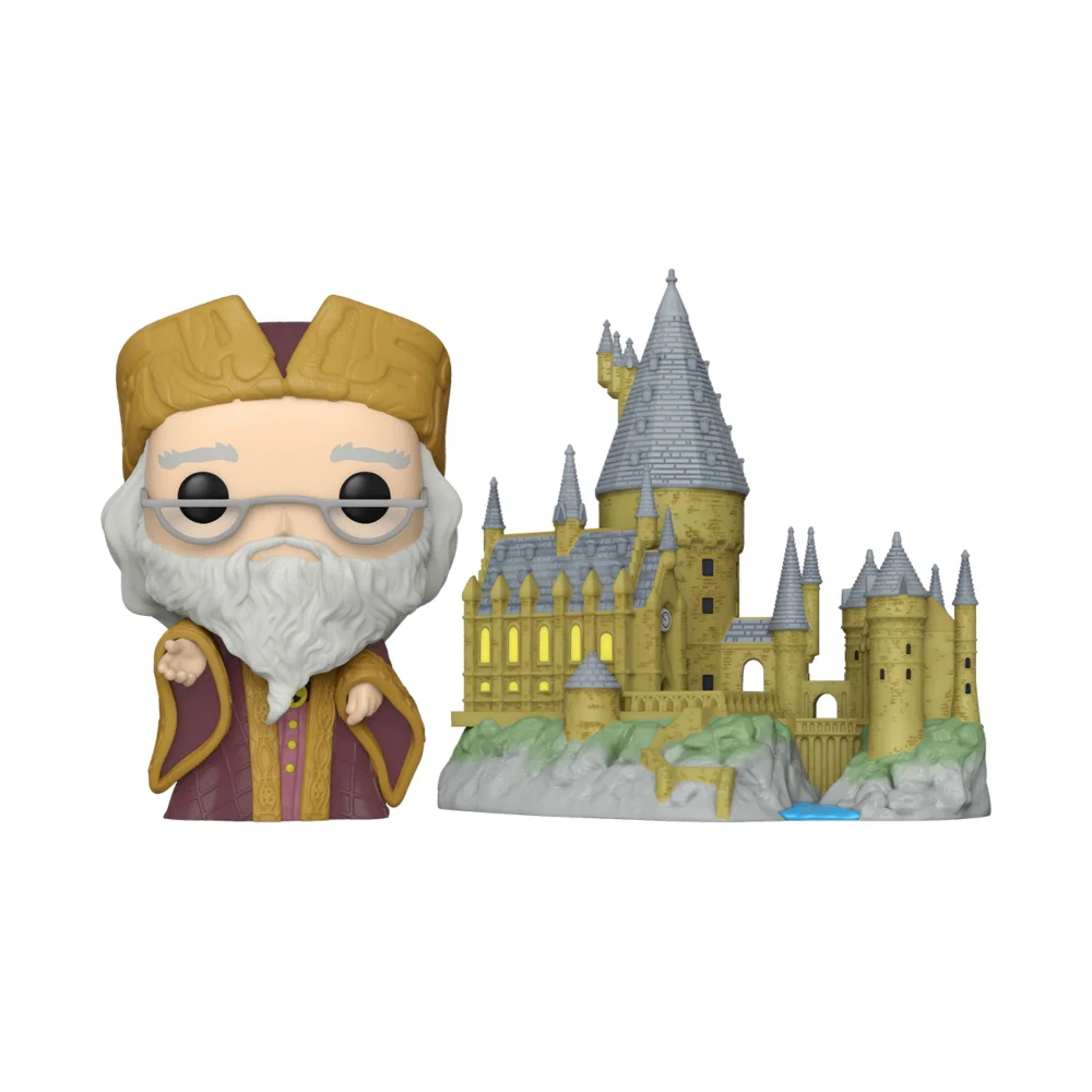 Harry Potter Anniversary Dumbledore with Hogwarts Funko Pop! Town Image 1