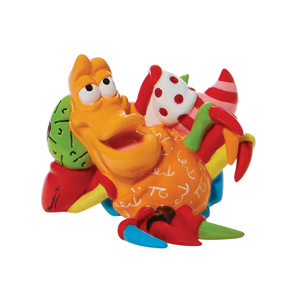 Disney Britto Collection Sebastian Mini Figurine Image 1